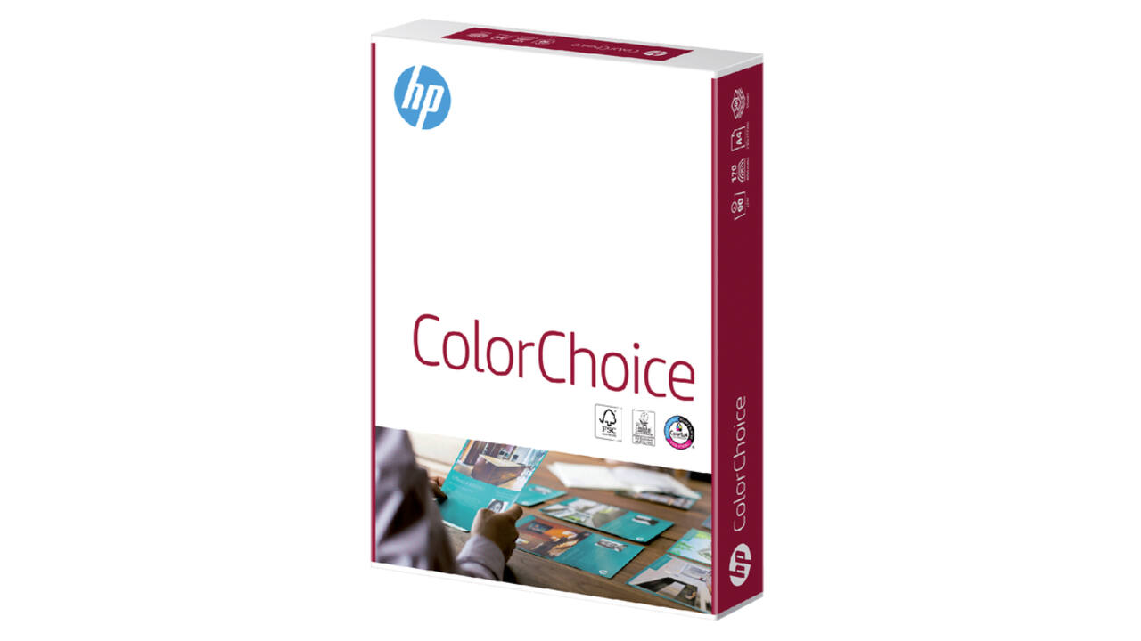 Kleurenlaserpapier HP Color Choice A4 90gr wit 500vel