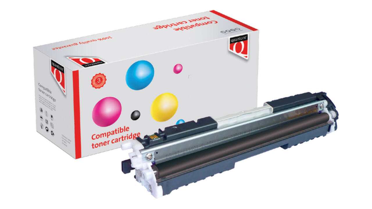 Tonercartridge Quantore alternatief tbv HP CE310A 126A zwart