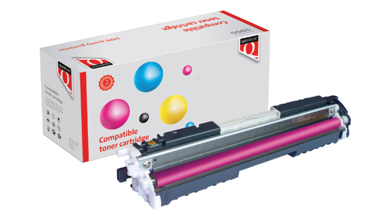 Tonercartridge Quantore alternatief tbv HP CE313A 126A rood
