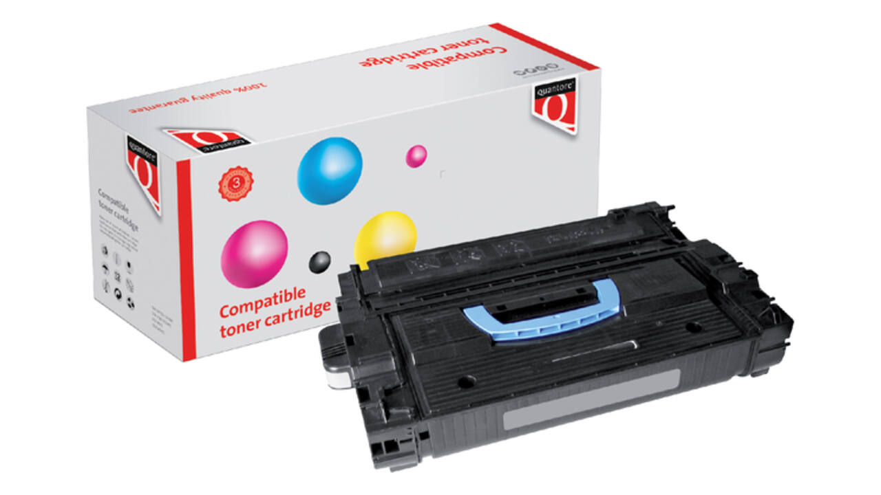 Tonercartridge Quantore alternatief tbv HP C8543X 43X zwart