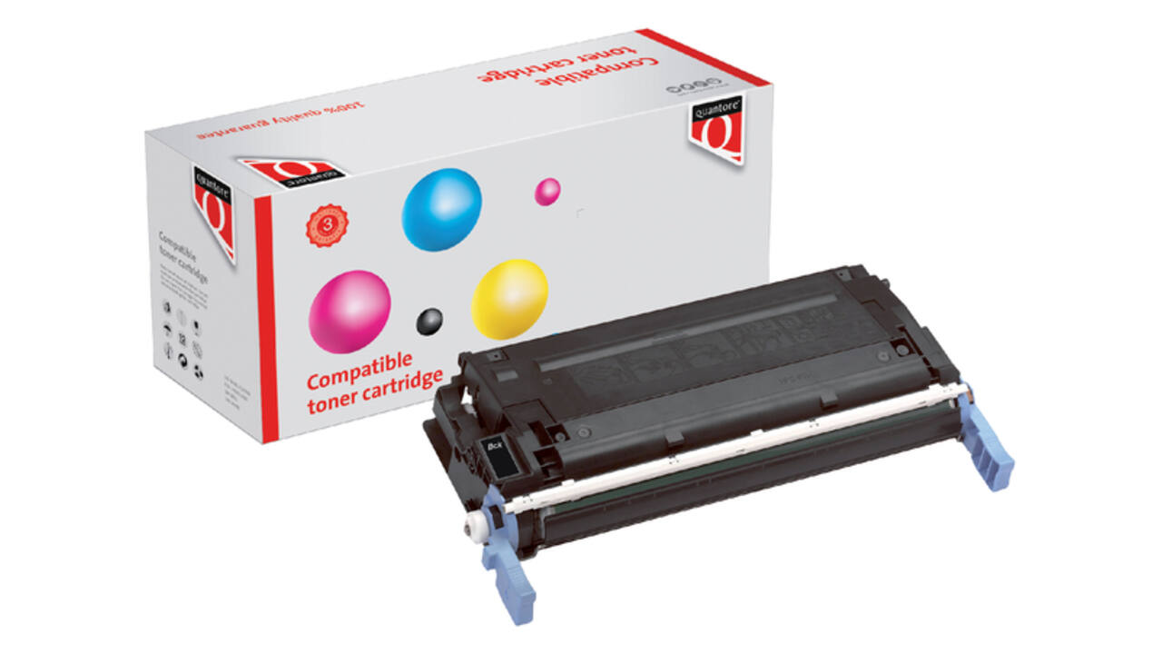 Tonercartridge Quantore alternatief tbv HP C9720A 641A zwart