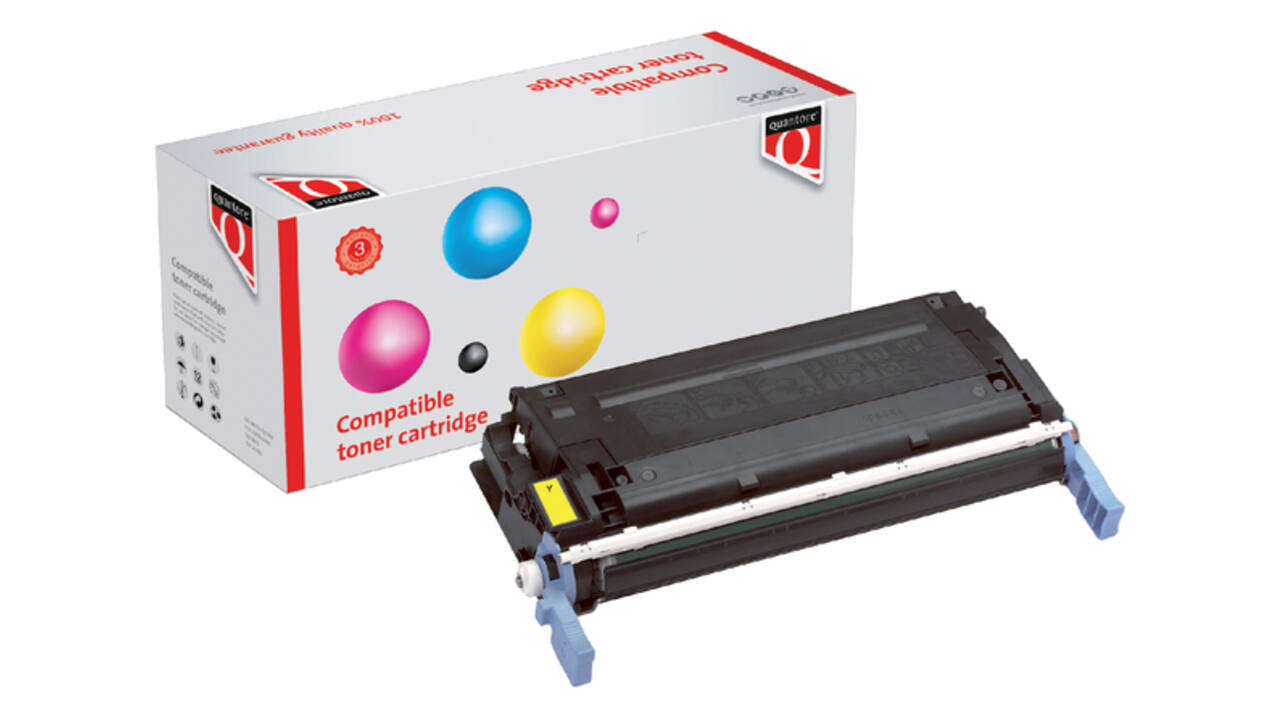 Tonercartridge Quantore alternatief tbv HP C9722A 641A geel