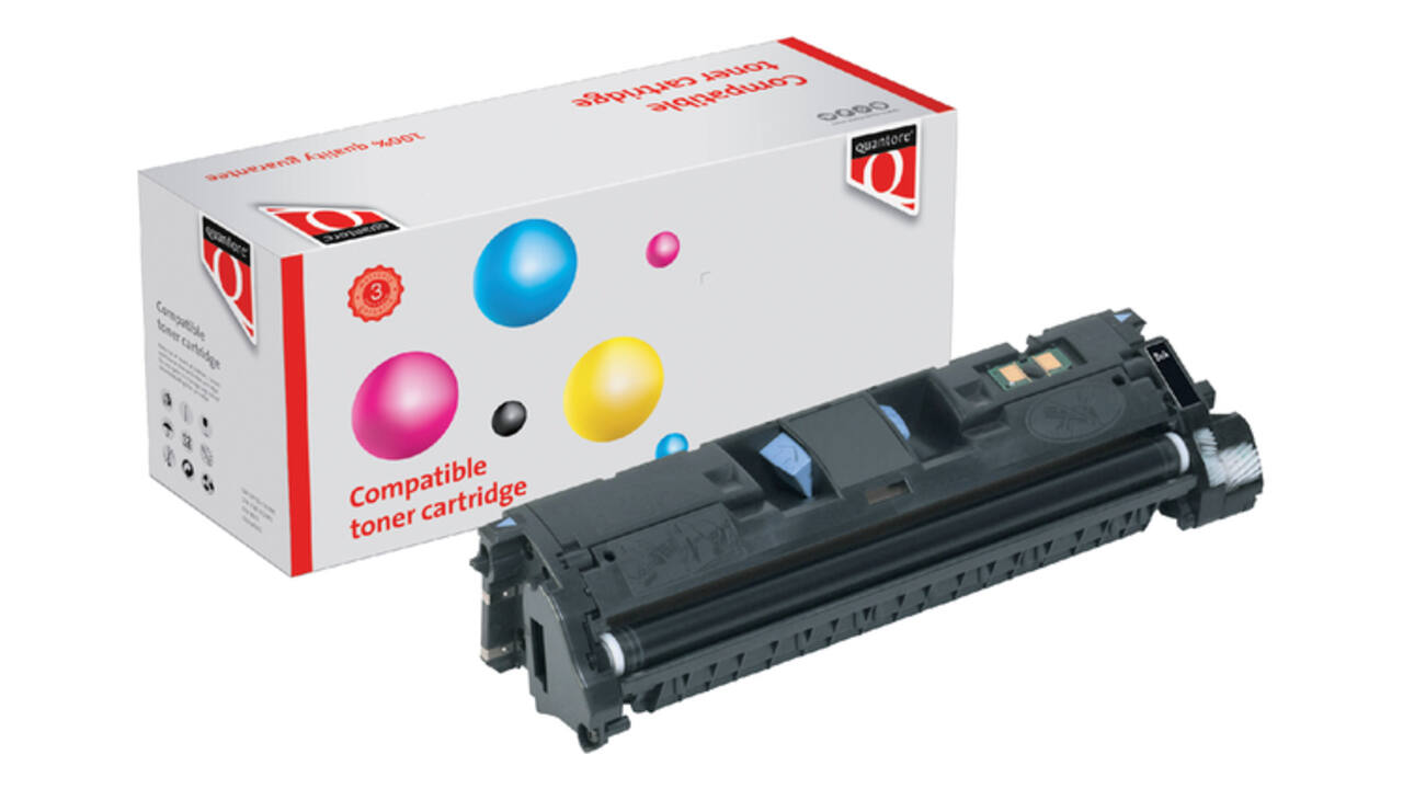 Tonercartridge Quantore alternatief tbv HP Q3960A C9700A 122A zwart