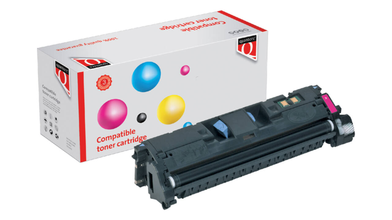 Tonercartridge Quantore alternatief tbv HP Q3963A C9703A 122A rood