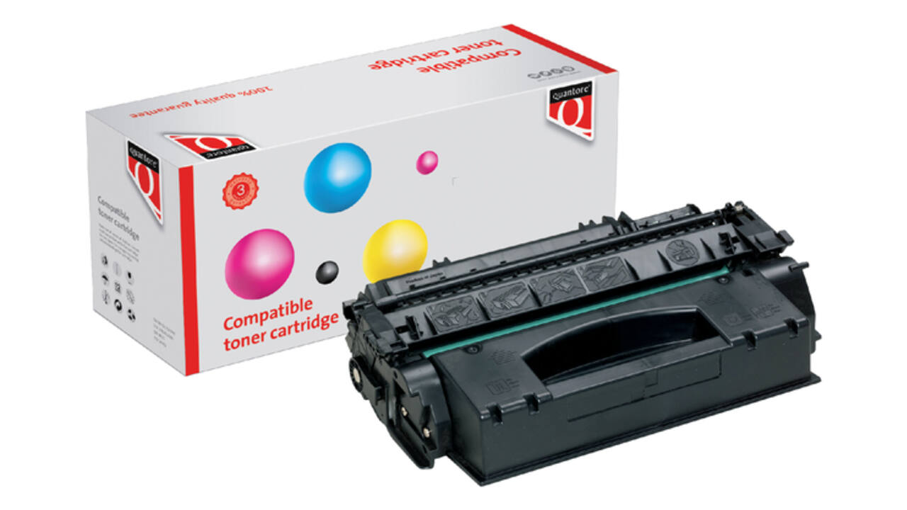 Tonercartridge Quantore alternatief tbv HP Q5949X 49X zwart