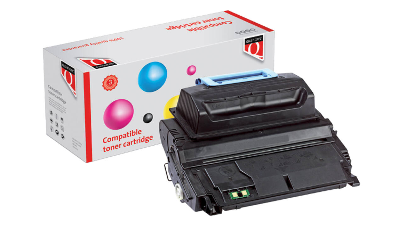 Tonercartridge Quantore alternatief tbv HP Q5945A 45A zwart