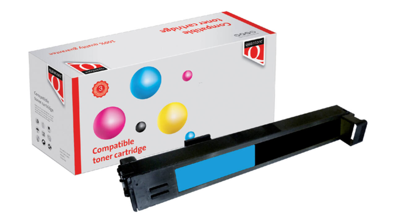 Tonercartridge Quantore alternatief tbv HP CB381A 824A blauw