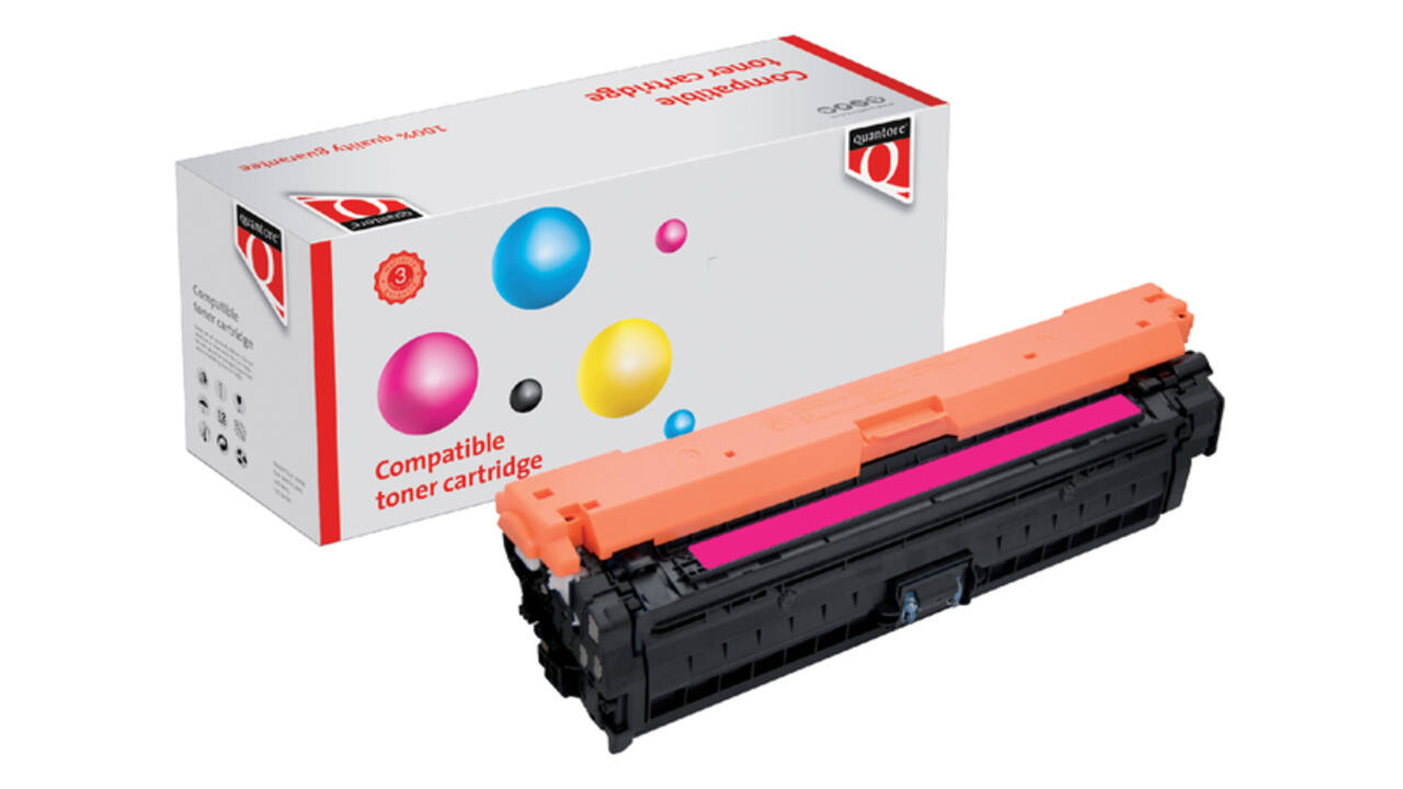Tonercartridge Quantore alternatief tbv HP CE343A 651A rood