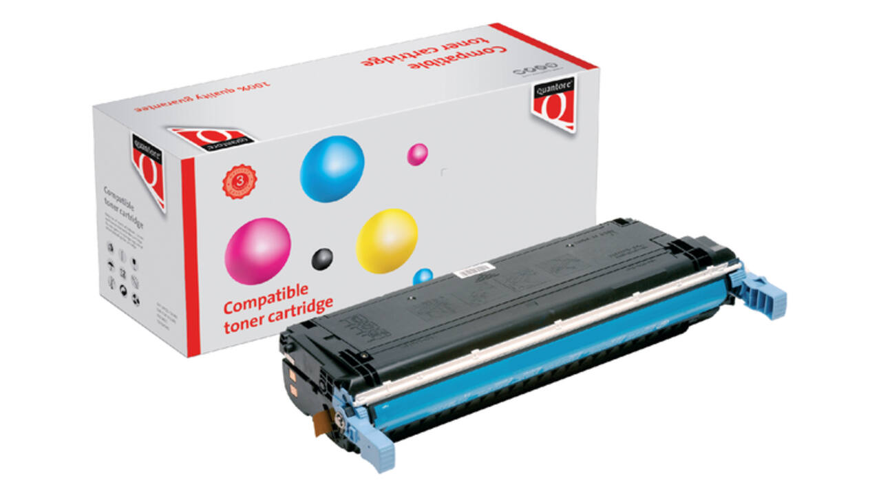 Tonercartridge Quantore alternatief tbv HP C9731A 645A blauw