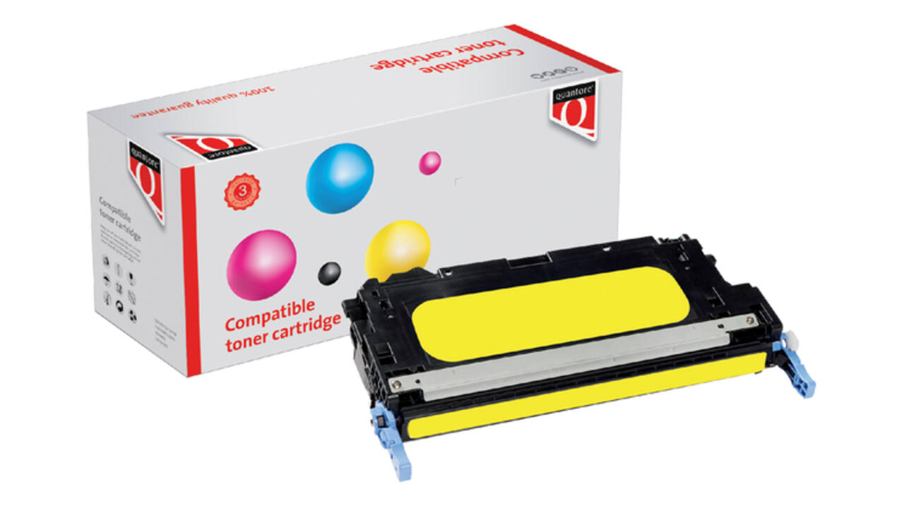 Tonercartridge Quantore alternatief tbv HP Q6472A 502A geel