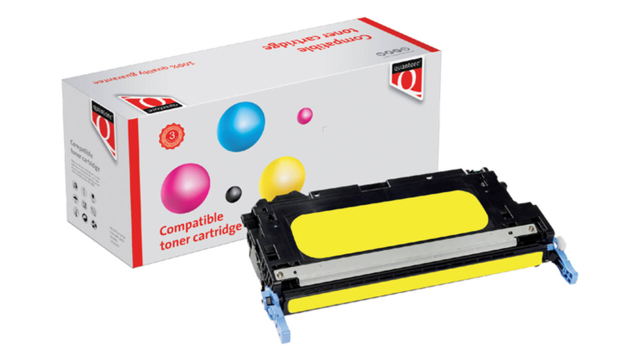 Tonercartridge Quantore alternatief tbv HP Q7582A 503A geel