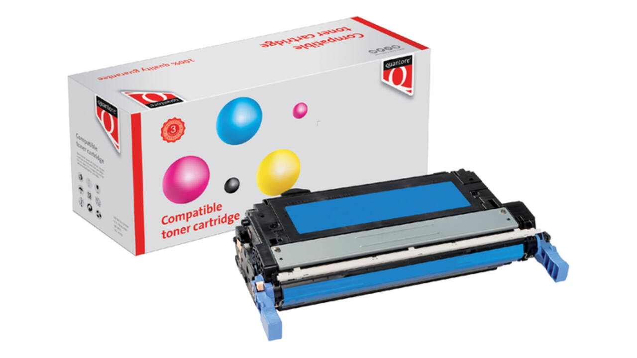 Tonercartridge Quantore alternatief tbv HP Q5951A 643A blauw