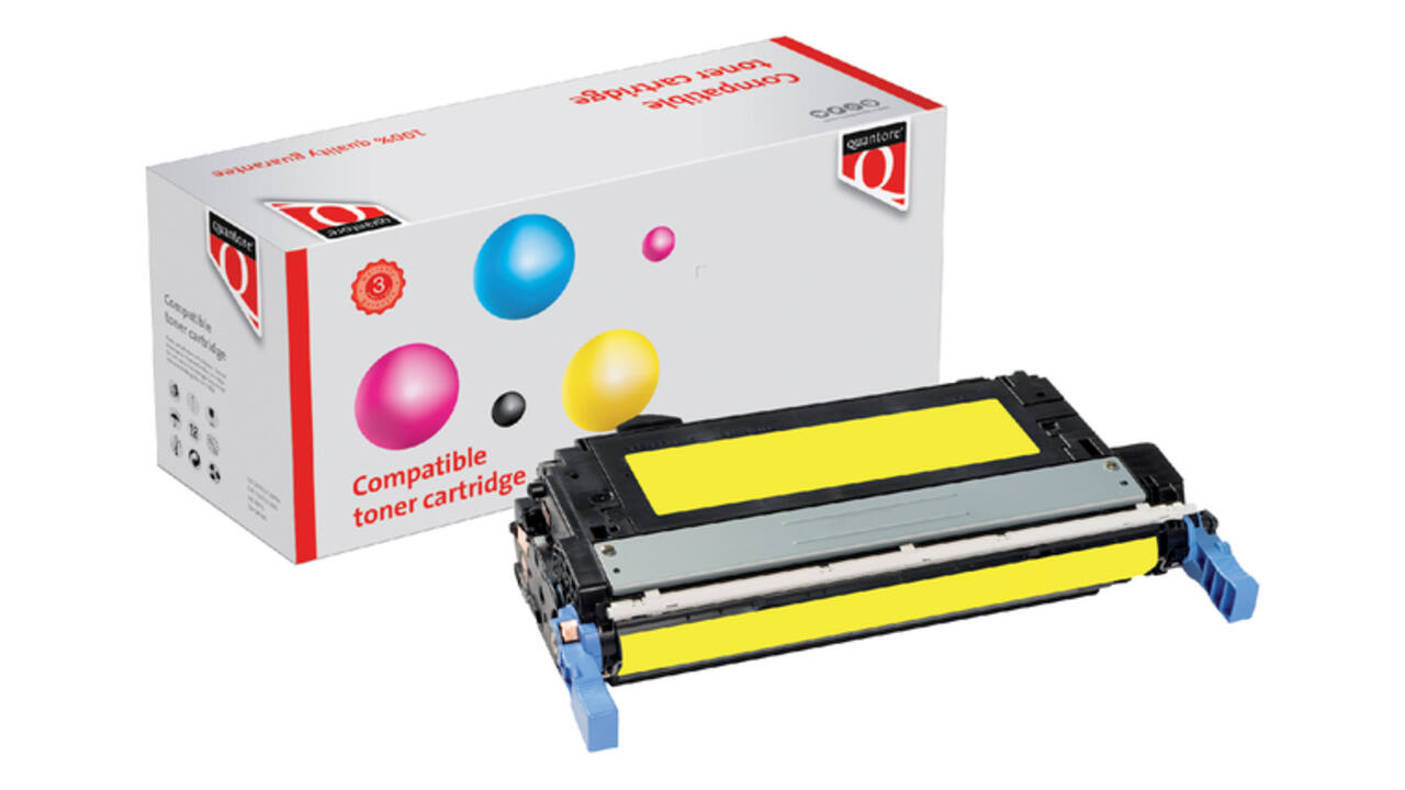Tonercartridge Quantore alternatief tbv HP Q5952A 643A geel