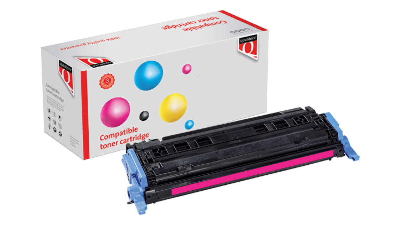 Tonercartridge Quantore alternatief tbv HP Q6003A 124A rood