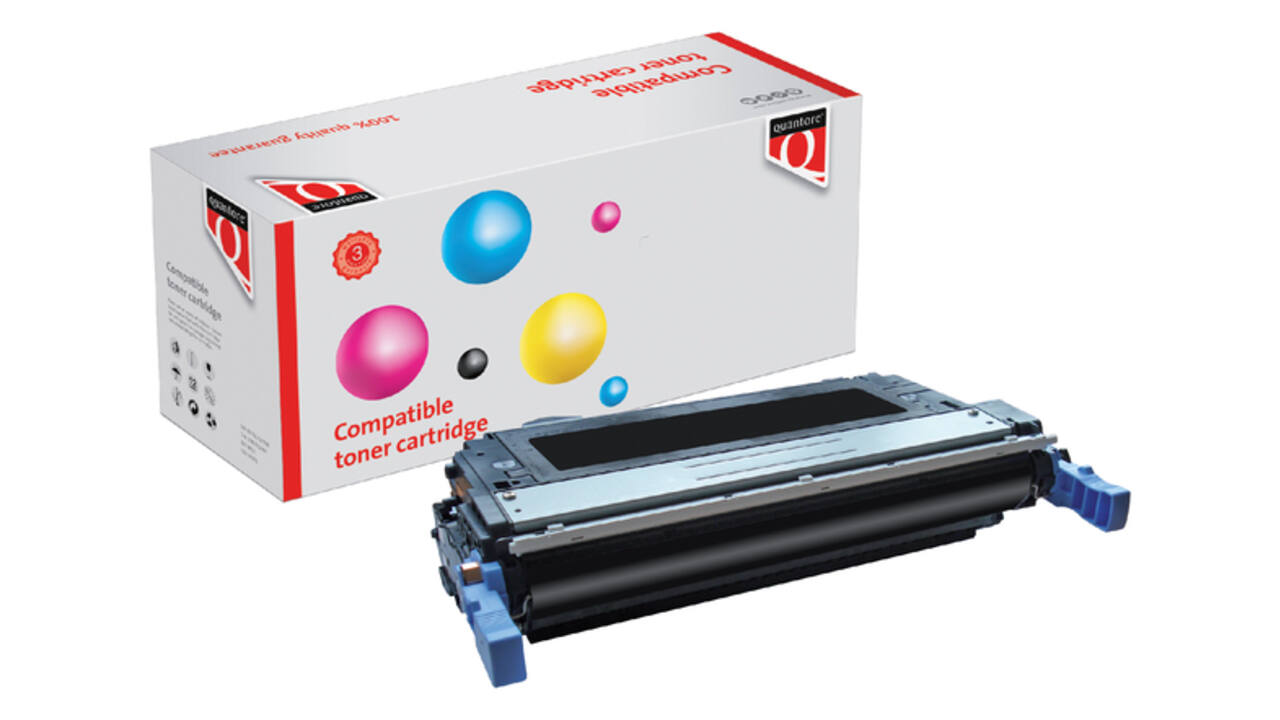 Tonercartridge Quantore alternatief tbv HP Q6460A 644A zwart