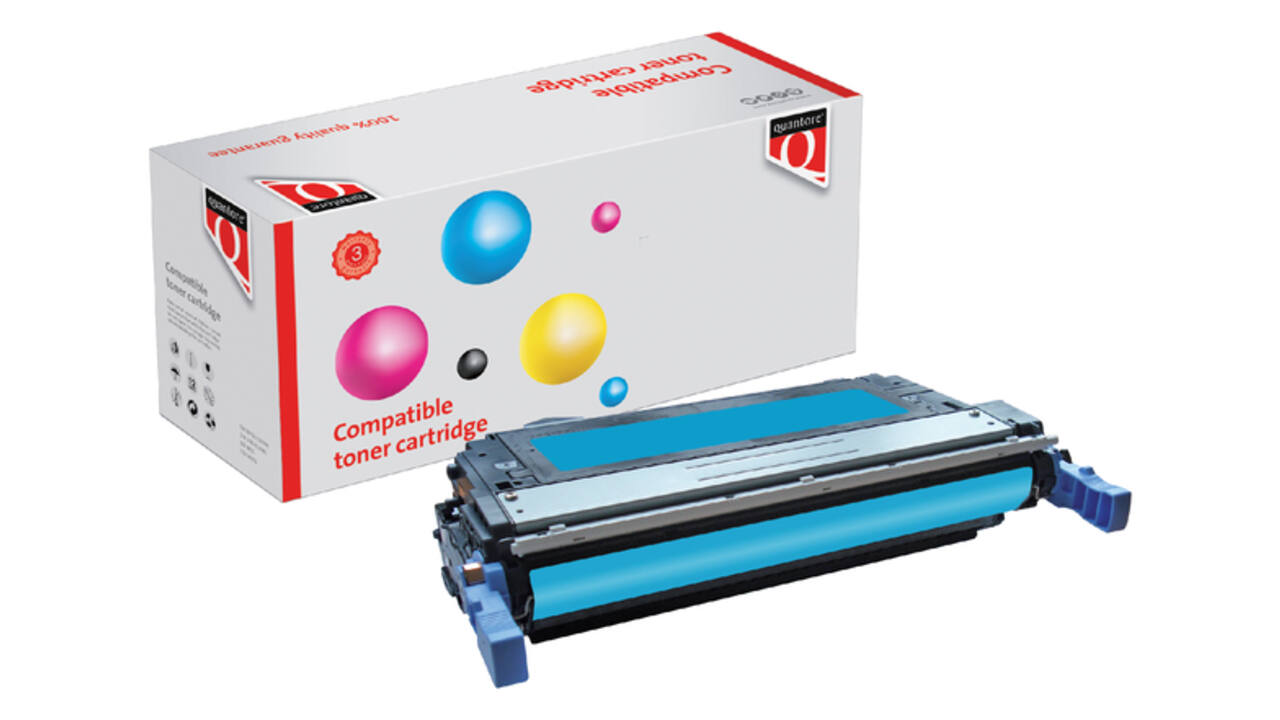 Tonercartridge Quantore alternatief tbv HP Q6461A 644A blauw
