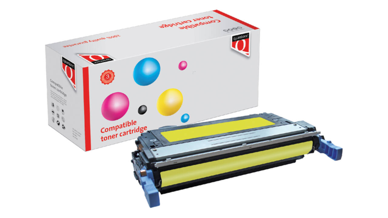 Tonercartridge Quantore alternatief tbv HP Q6462A 644A geel