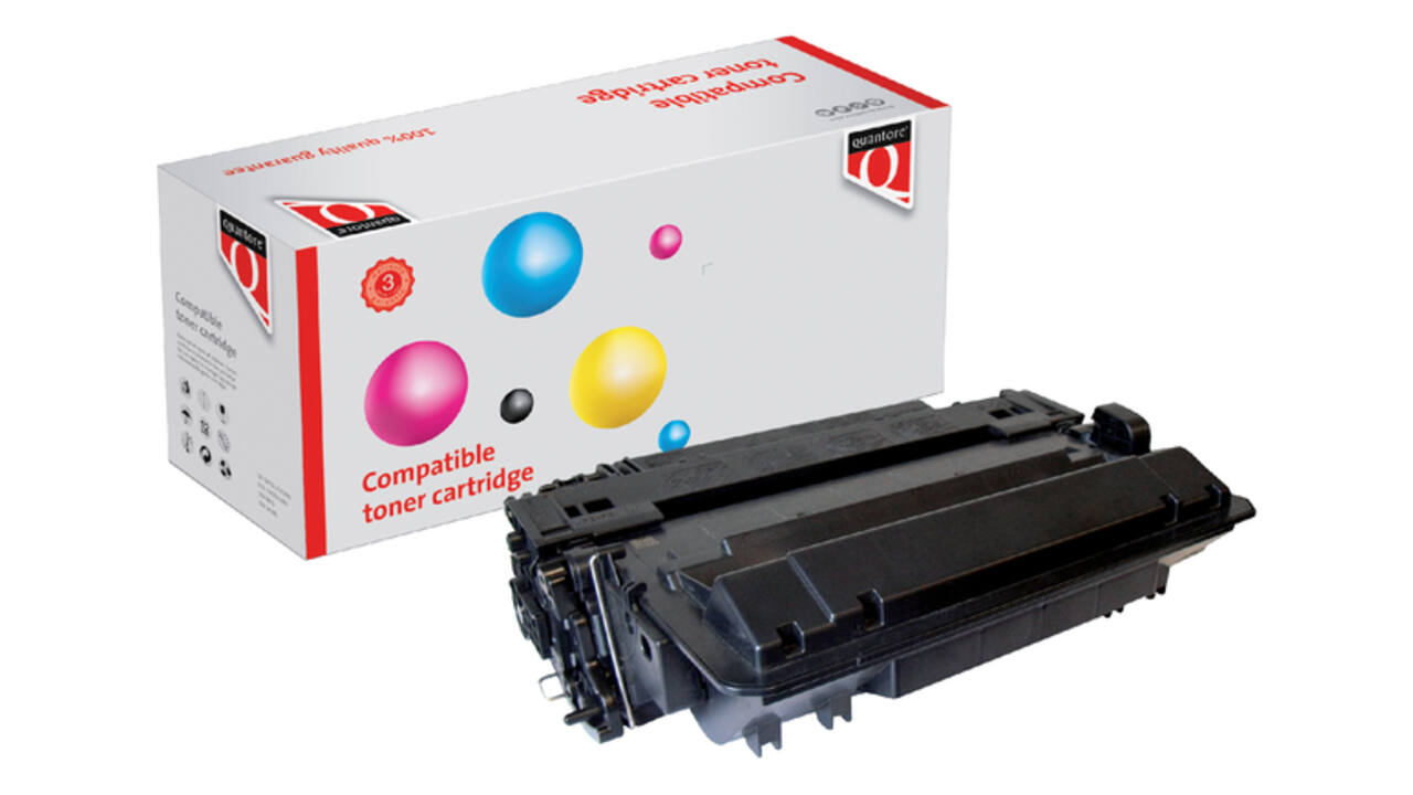 Tonercartridge Quantore alternatief tbv HP CE255XX 55XX zwart