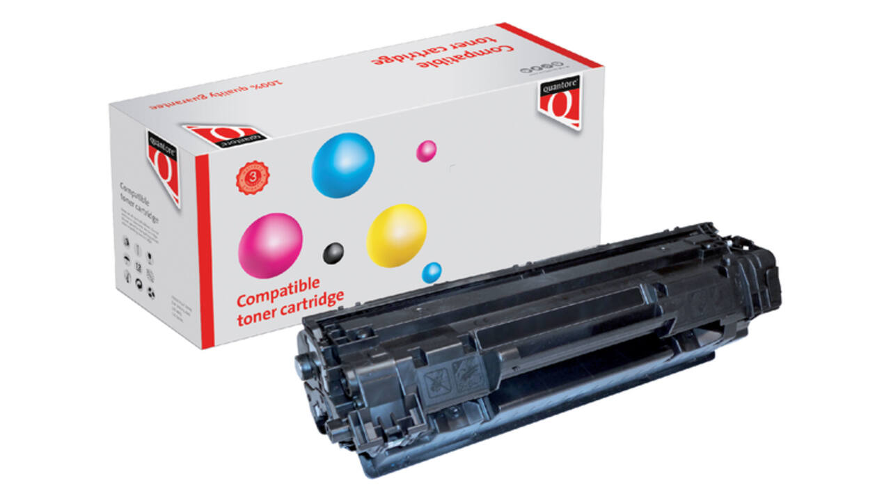 Tonercartridge Quantore alternatief tbv HP CE278A 78A zwart