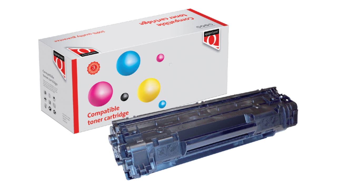 Tonercartridge Quantore alternatief tbv HP CE285X/A 85X zwart