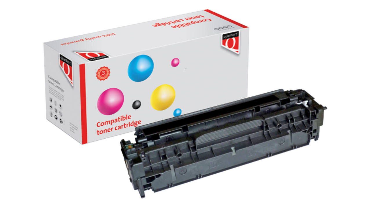 Tonercartridge Quantore alternatief tbv HP CC530A 304A zwart