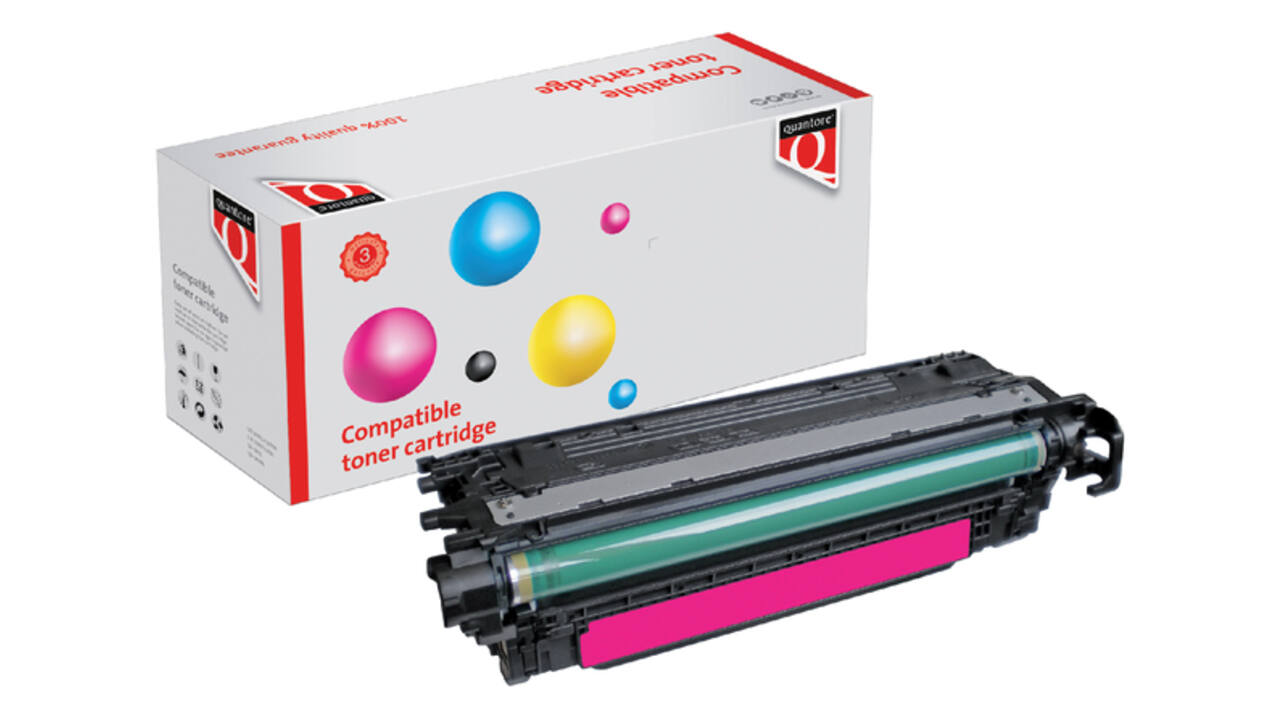 Tonercartridge Quantore alternatief tbv HP CE253A 504A rood