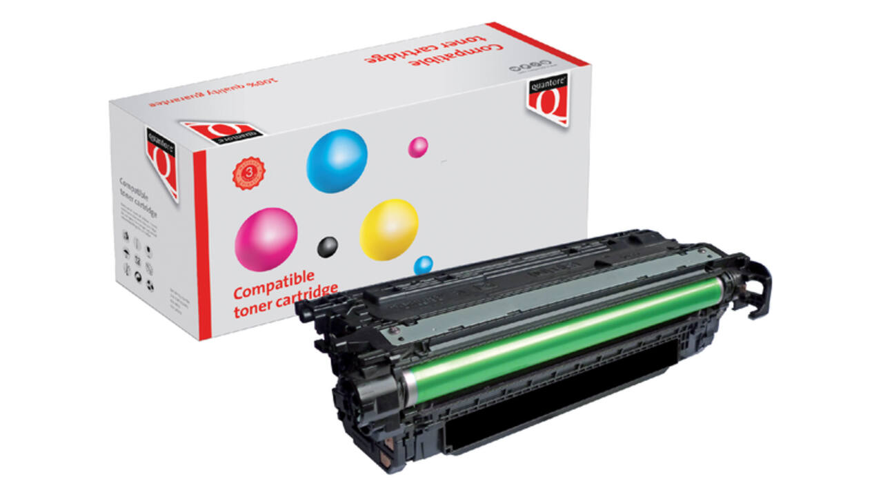 Tonercartridge Quantore alternatief tbv HP CE260A 647A zwart