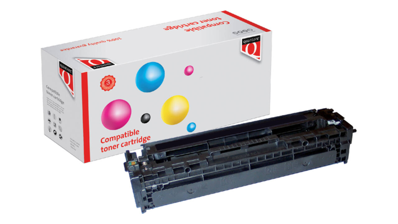 Tonercartridge Quantore alternatief tbv HP CE320A 128A zwart