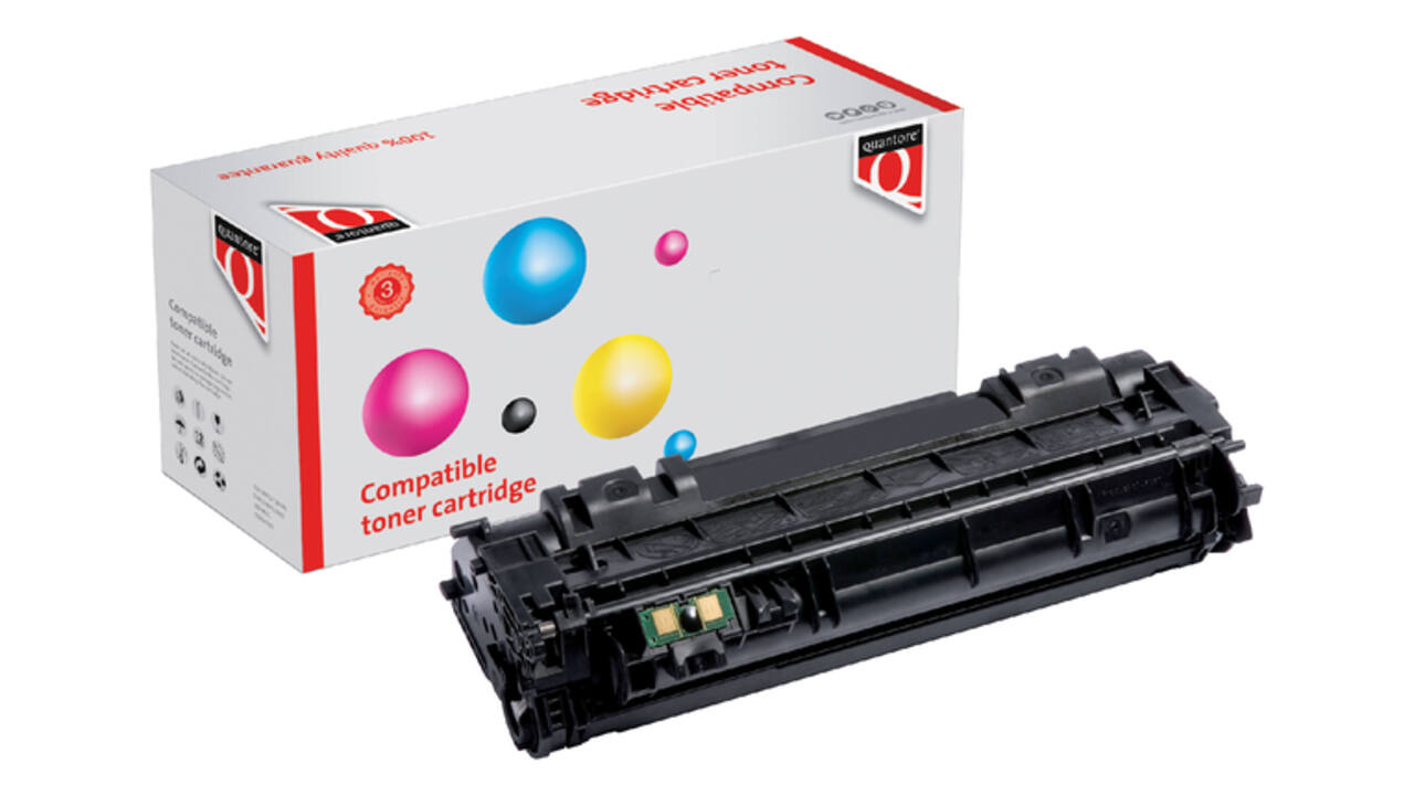 Tonercartridge Quantore alternatief tbv HP Q7553A 53A zwart