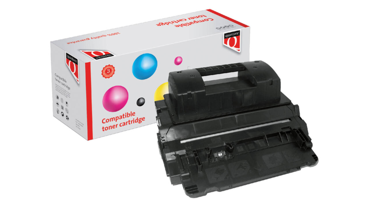 Tonercartridge Quantore alternatief tbv HP CE390X 90X zwart
