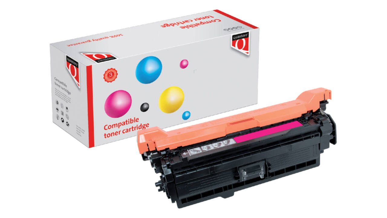 Tonercartridge Quantore alternatief tbv HP CE403A 507A rood