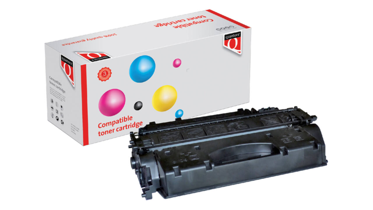 Tonercartridge Quantore alternatief tbv HP CE505X 05X zwart EHC