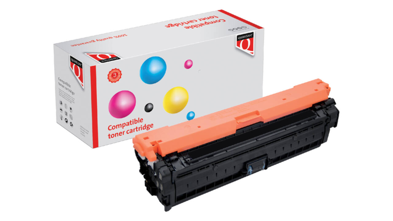 Tonercartridge Quantore alternatief tbv HP CE270A 650A zwart