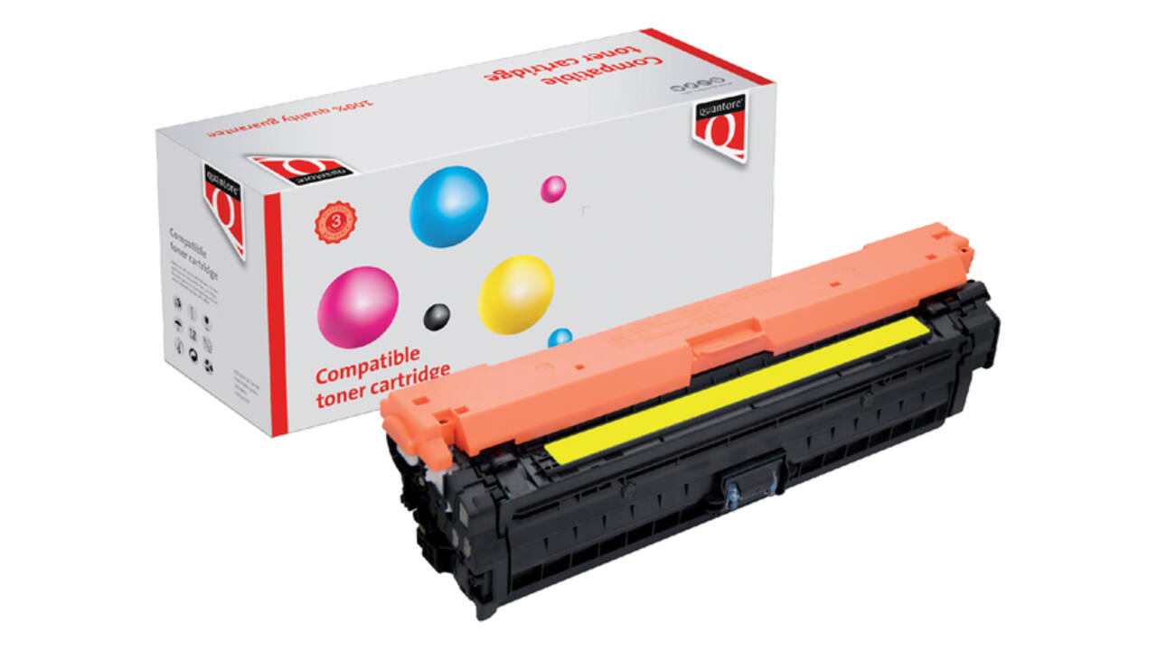 Tonercartridge Quantore alternatief tbv HP CE742A 307A geel