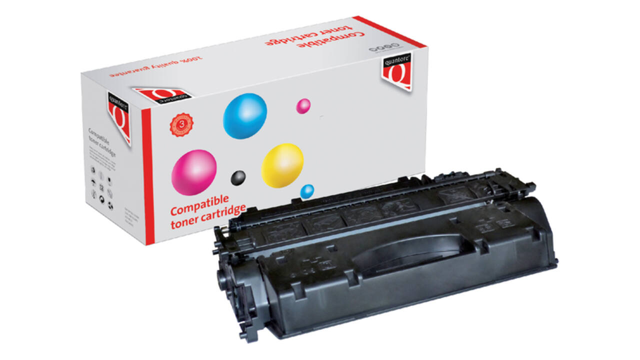Tonercartridge Quantore alternatief tbv HP CF280X 80X zwart