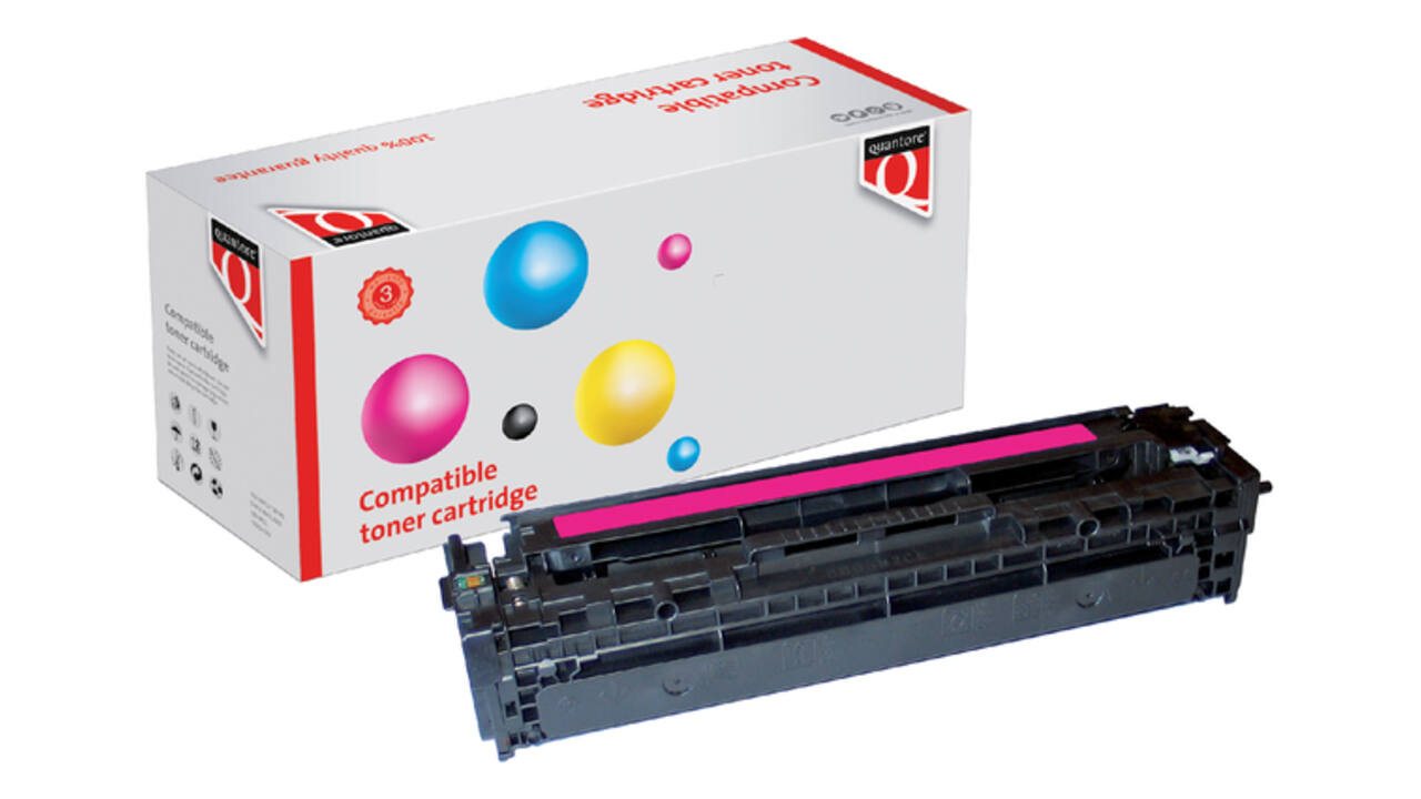 Tonercartridge Quantore alternatief tbv HP CF213A 131A rood