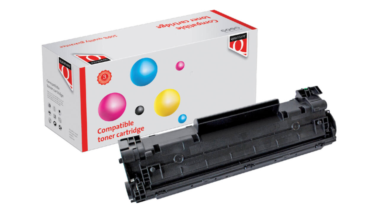 Tonercartridge Quantore alternatief tbv HP CF283A 83A zwart
