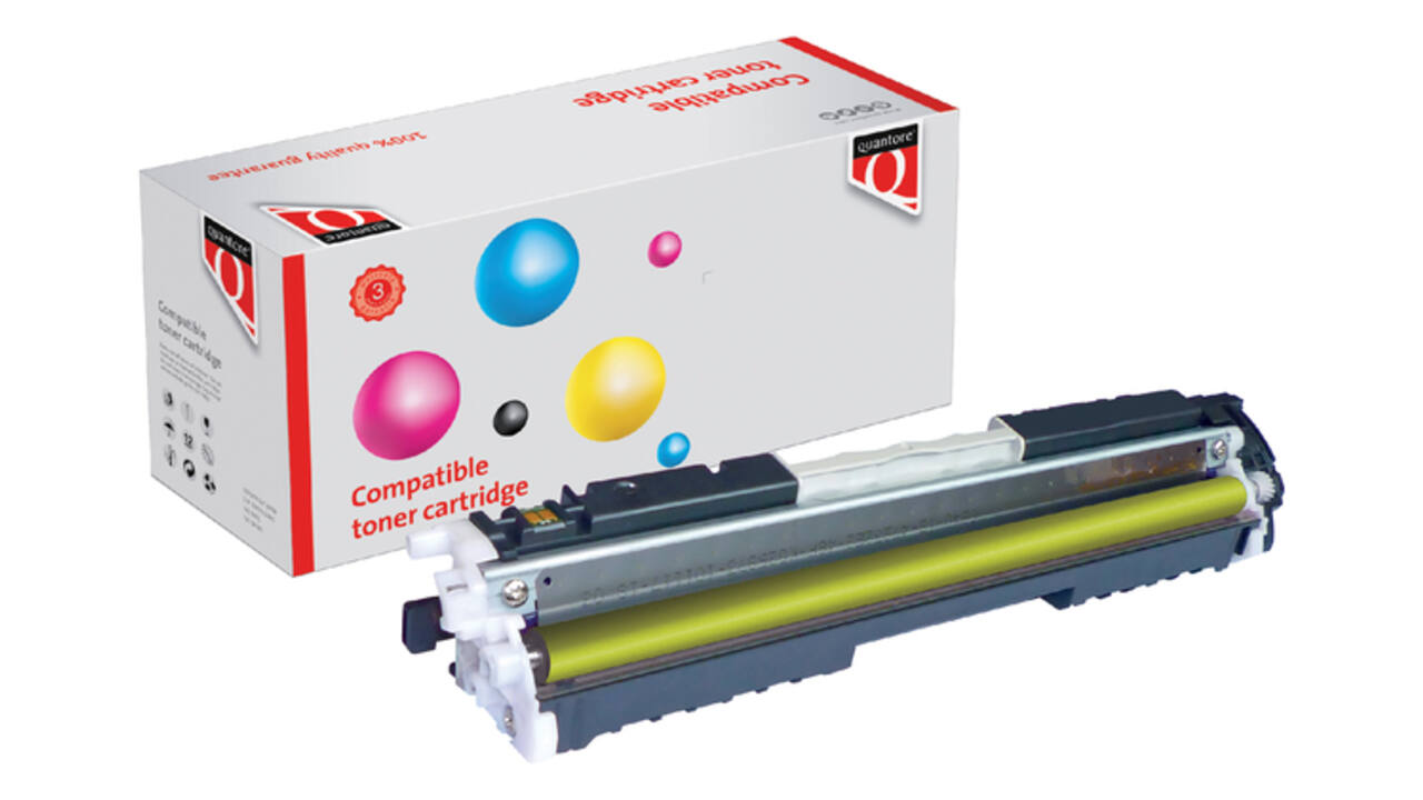 Tonercartridge Quantore alternatief tbv HP CF352A 130A geel