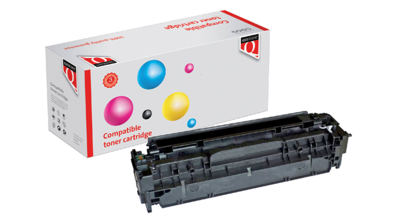 Tonercartridge Quantore alternatief tbv HP CF380A 312A zwart