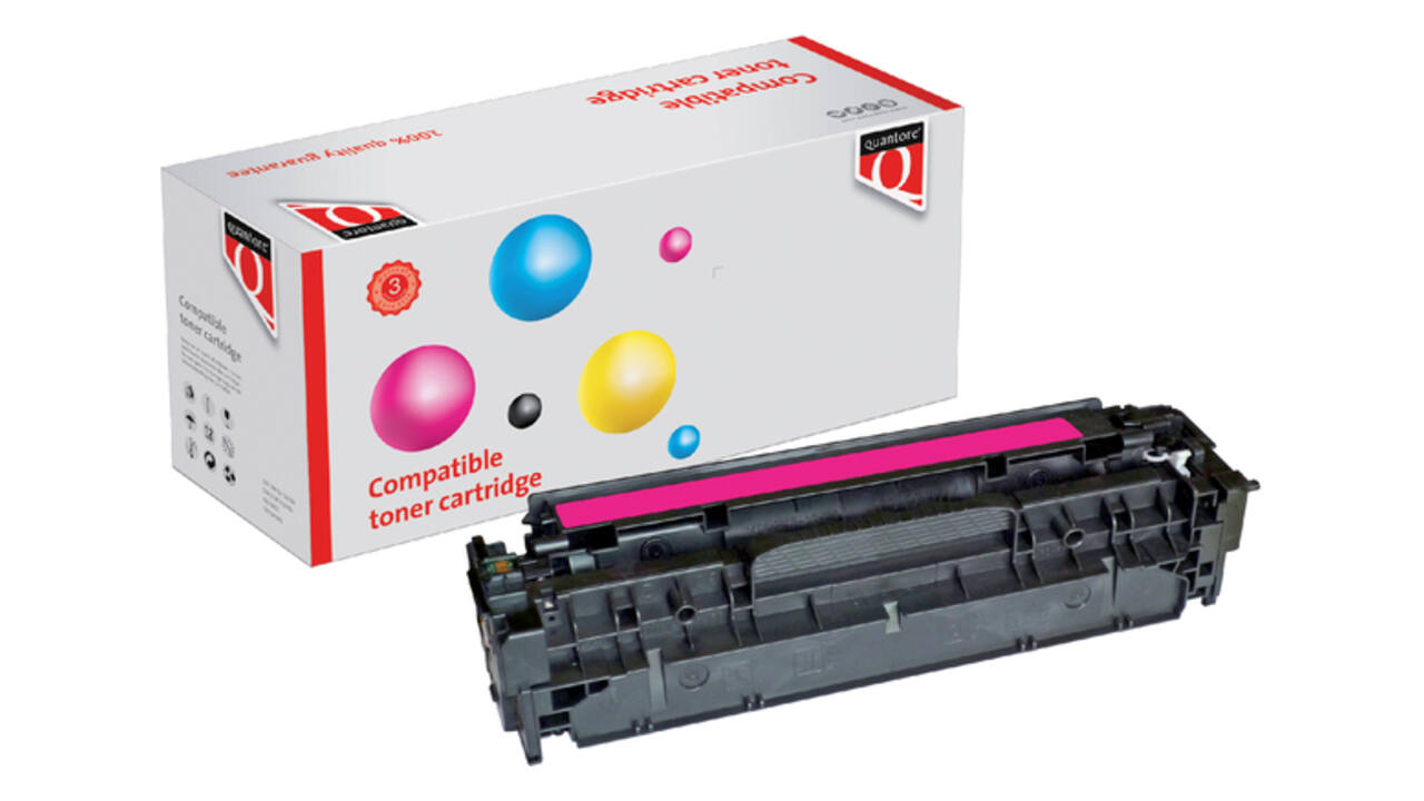 Tonercartridge Quantore alternatief tbv HP CF383A 312A rood