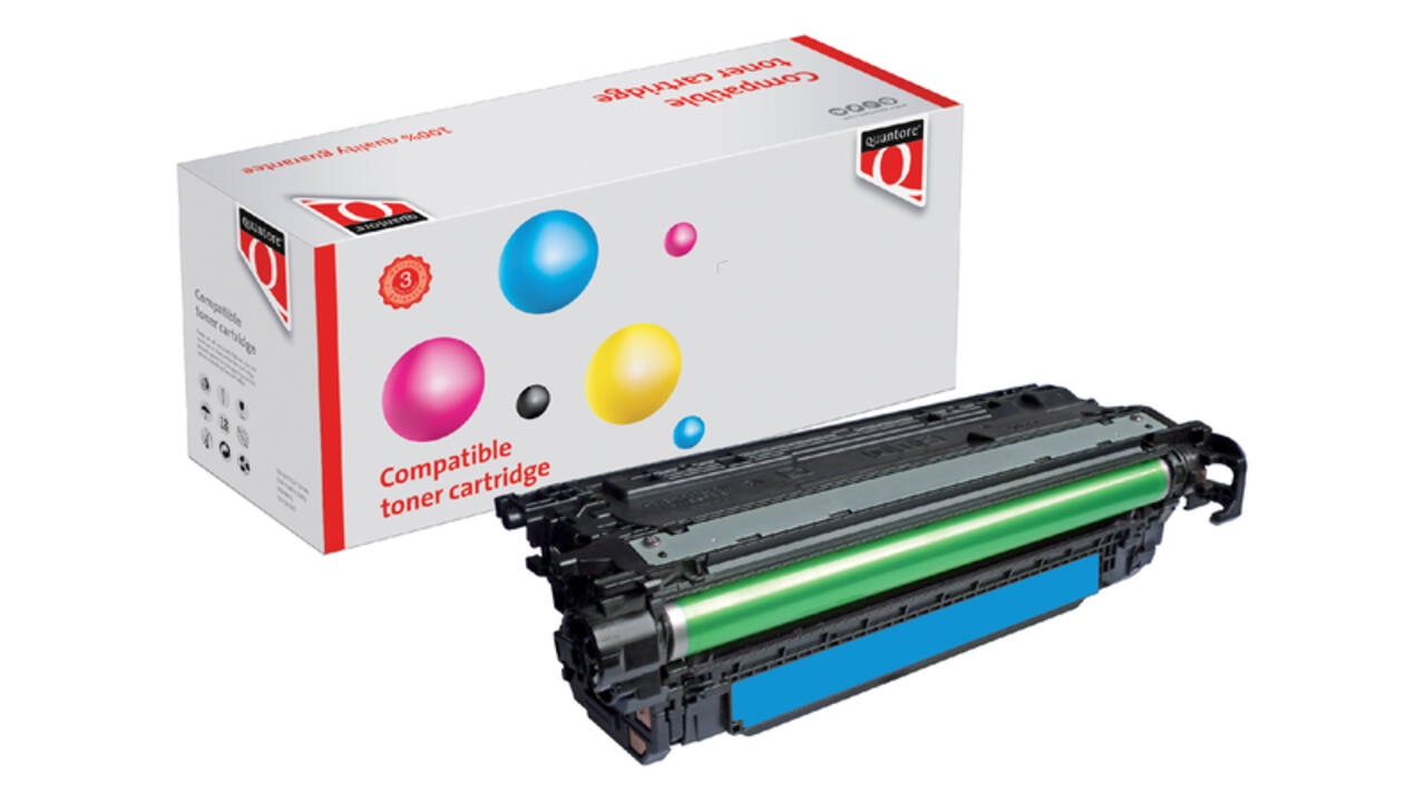 Tonercartridge Quantore alternatief tbv HP CF331A 654A blauw
