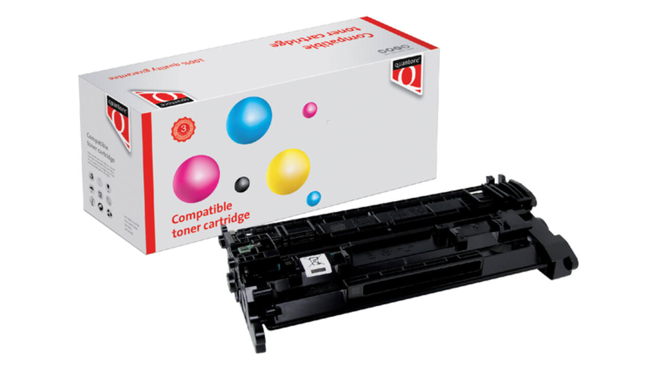 Tonercartridge Quantore alternatief tbv HP CF226A 26A zwart