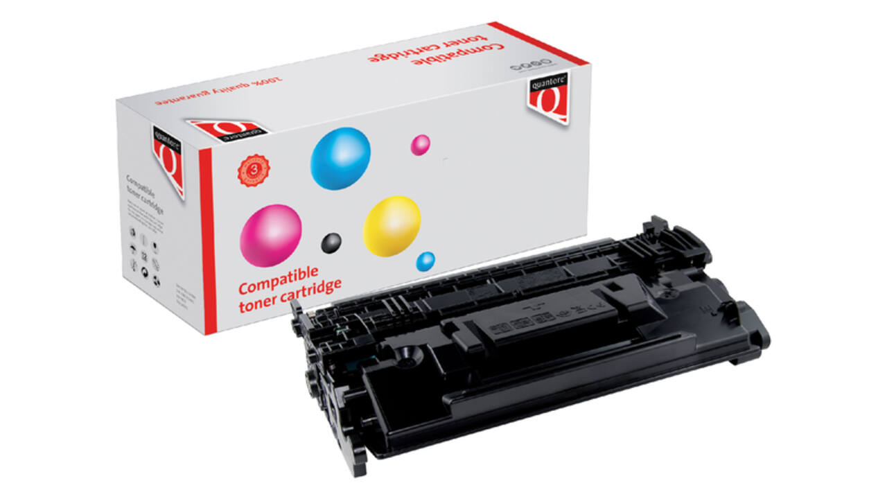 Tonercartridge Quantore alternatief tbv HP CF287A 87A zwart