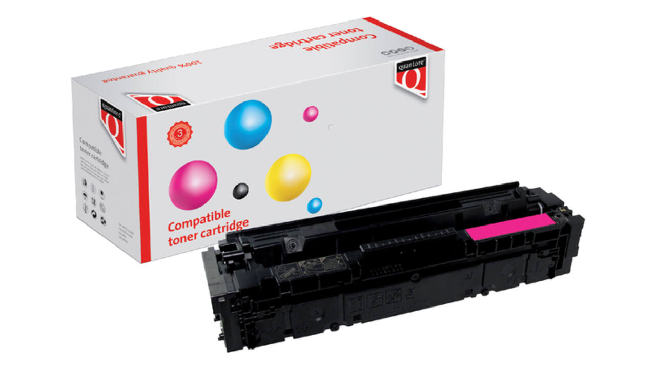 Tonercartridge Quantore alternatief tbv HP CF403A 201A rood