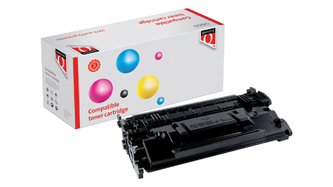 Tonercartridge Quantore alternatief tbv HP CF287X 87X  zwart