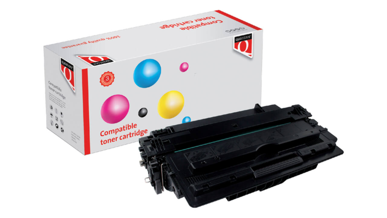 Tonercartridge Quantore alternatief tbv HP CF214A 14A zwart