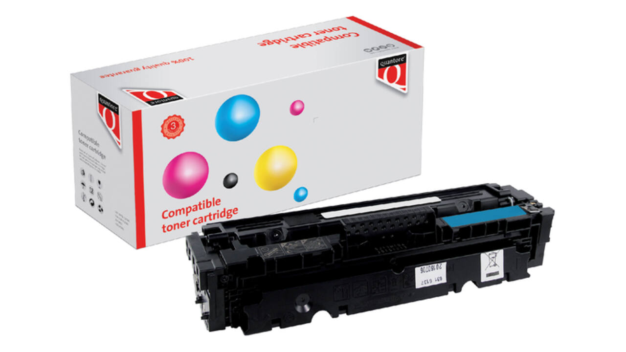 Tonercartridge Quantore alternatief tbv HP CF411X 410X blauw