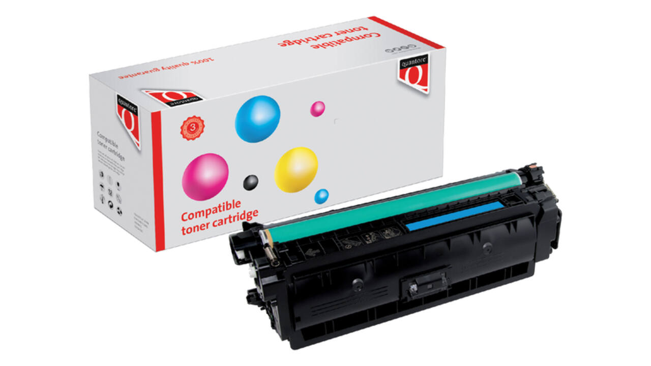 Tonercartridge Quantore alternatief tbv HP CF361A 508A blauw