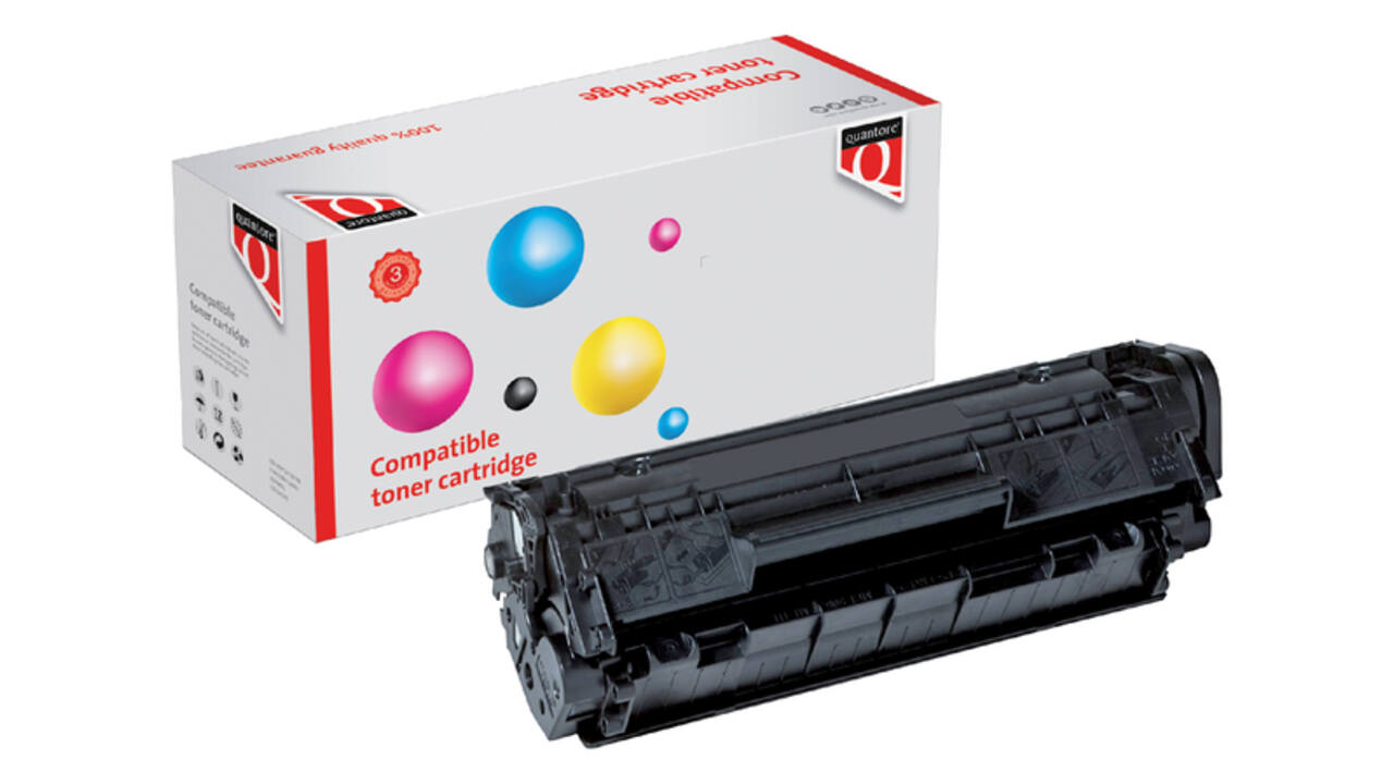 Tonercartridge Quantore alternatief tbv Canon FX-10 zwart