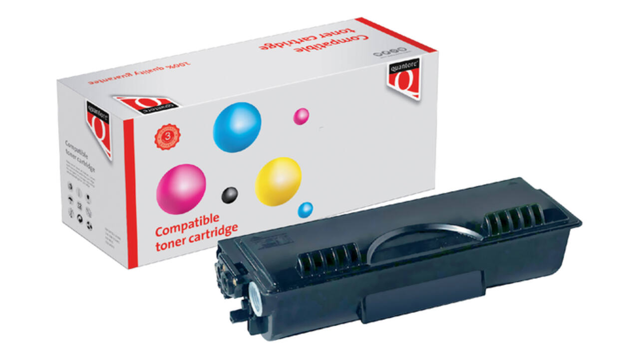 Toner Quantore alternatief tbv Brother TN-3060BK zwart